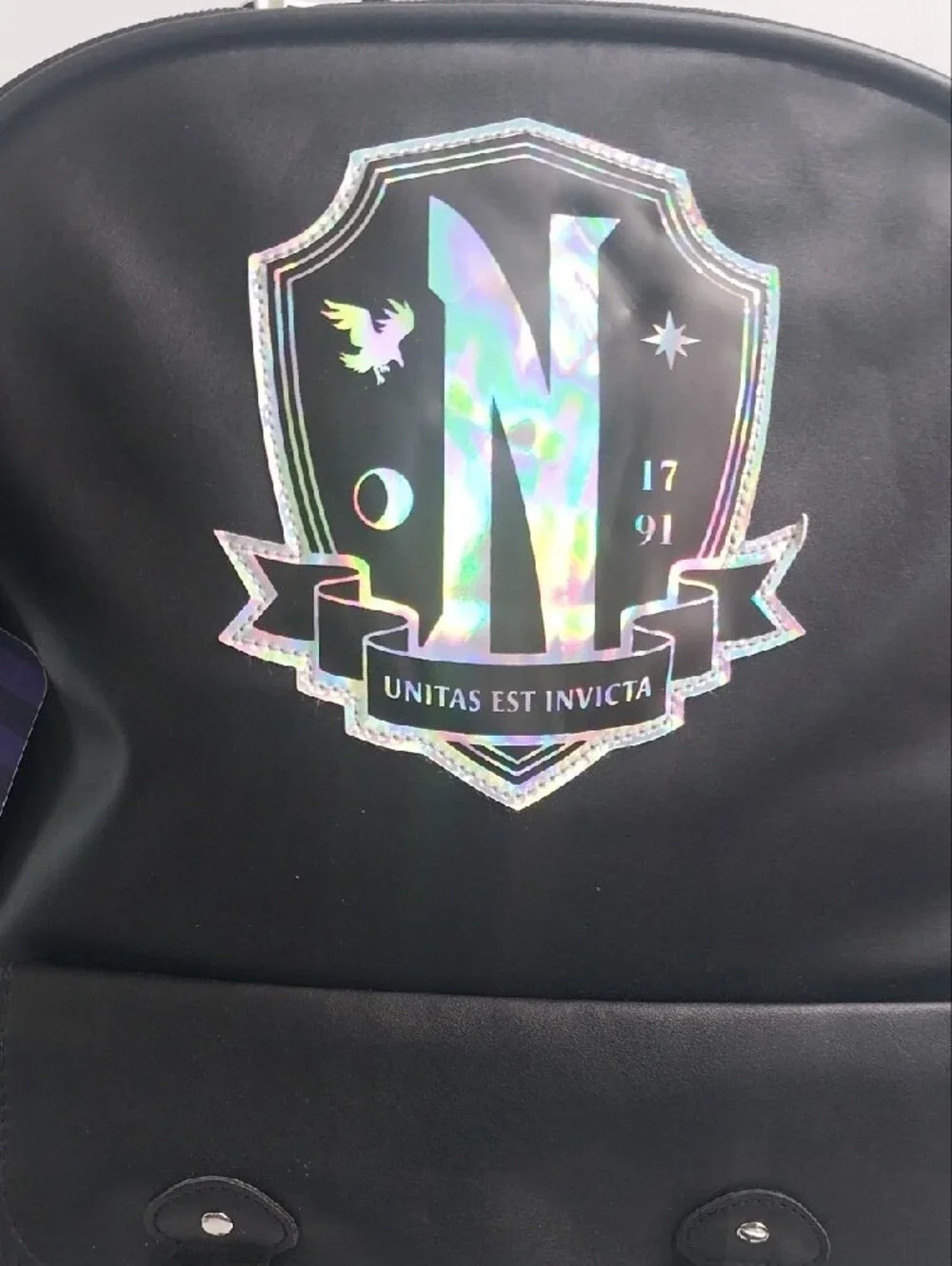 Monster High Wednesday  Backpack with Holographic Crest 17